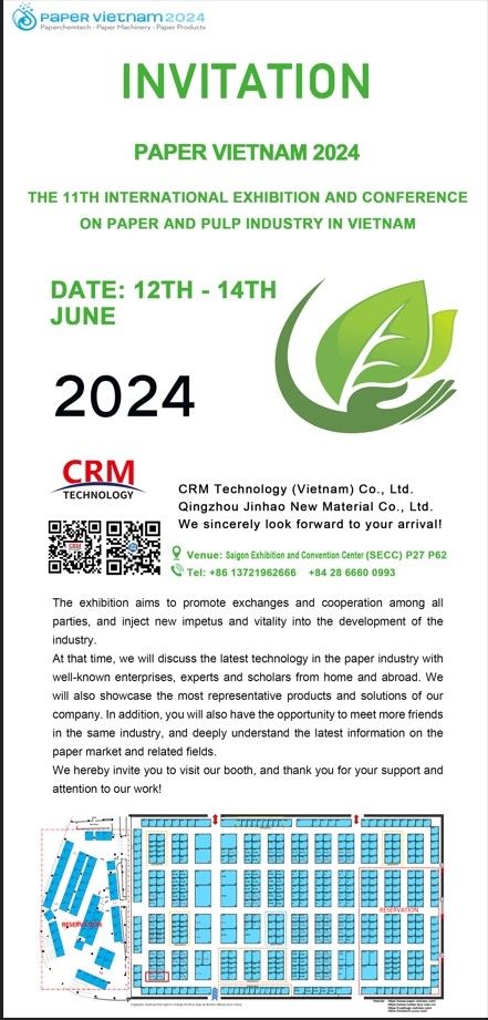 laatste bedrijfsnieuws over Welkom bij de 11e internationale tentoonstelling en conferentie over de papier- en pulpindustrie in Vietnam