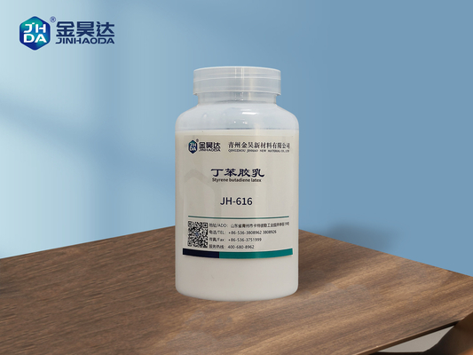 Witte emulsie JH-616 STYRENE BUTADIENE LATEX voor de bouw